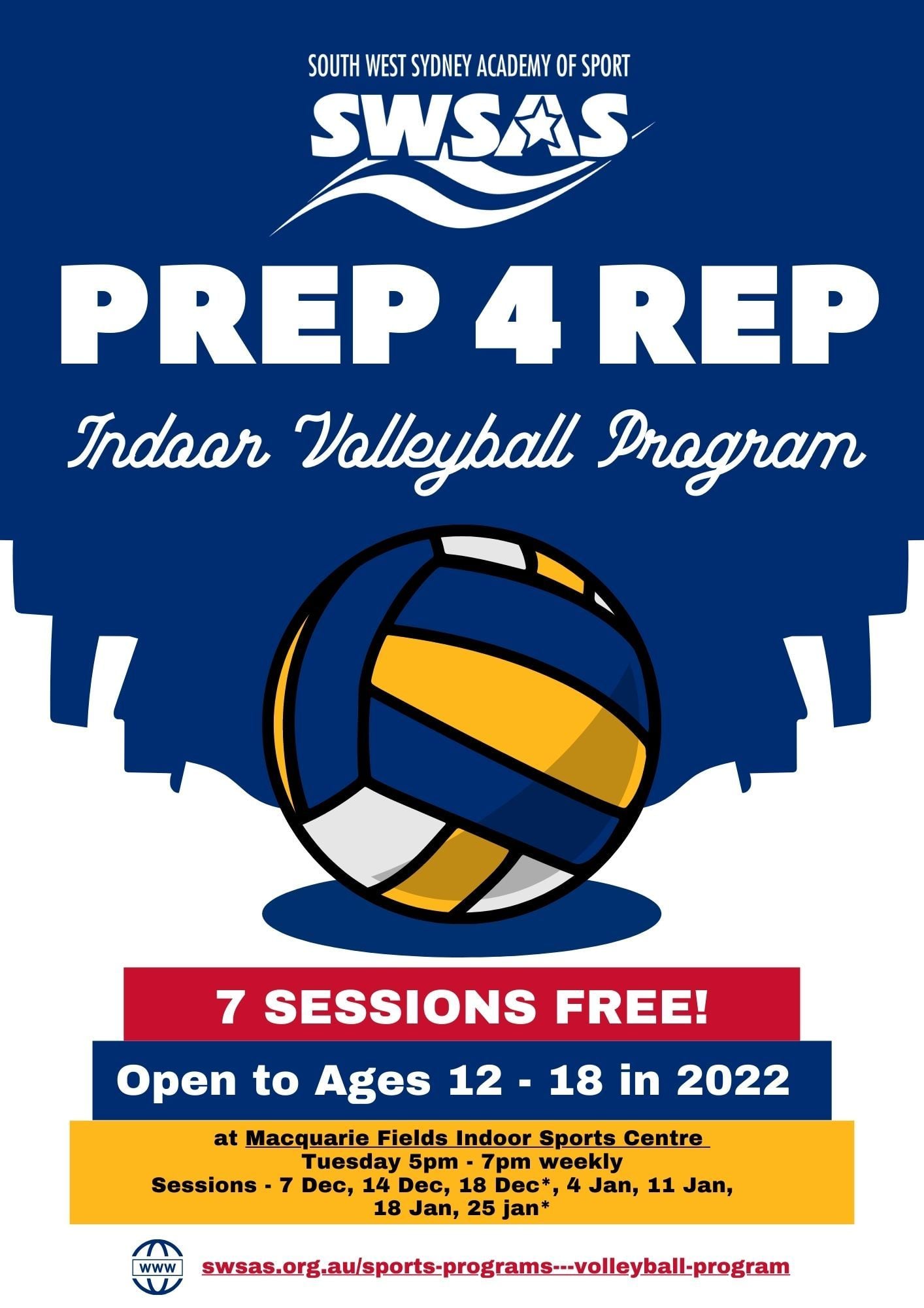 Prep 4 Rep Indoor Volleyball Program Launched Prep 4 Rep Indoor Volleyball Program Launched